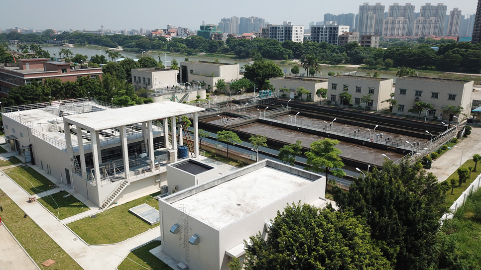 东莞市石龙镇新城区污水处理厂提标工程